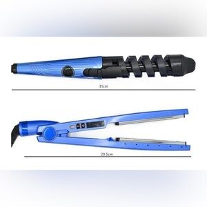 Multifunctional kit for straightening and combing hair